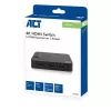 ACT 4K HDMI jungiklis 5 į 1, HDMI, juodas, 2160p, 18 Gbit/s, 4096 x 2160 pikseliai, 4K Ultra HD