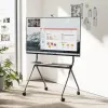 ACT Mobilus TV/monitoriaus stovas ant ratukų, 50–86 colių, VESA, aliuminis, plastikas, plienas, pilka