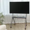 ACT Mobilus TV/monitoriaus stovas ant ratukų, 50–86 colių, VESA, aliuminis, plastikas, plienas, pilka