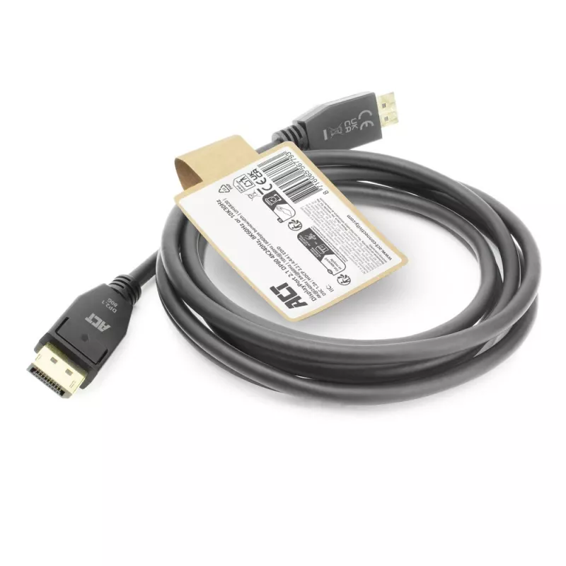 ACT AK4082 DisplayPort kabelis 2 m Juoda