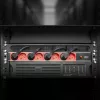 Prailginimo laidas ACT PD3155 — 3 m kabelis, 9 Type E kištukiniai lizdai, 250 V, 16 A, 4000 W, Vidaus naudojimui, Juoda/Raudona