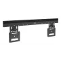 ACT fiksuotas TV laikiklis AC8356 37–80 colių televizoriams, itin plonas, VESA 200x200–600x400, 75 kg, 9,5 mm tarpas nuo sienos, juodas