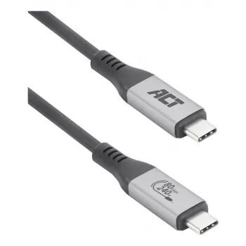ACT USB4 80Gbps Thunderbolt 5 laidas 240W USB Type-C, USB-IF sertifikuotas, 1,5 metro