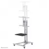Neomounts PLASMA-M1800E televizoriaus stovas ant ratukų 27-70 colių, sidabrinis
