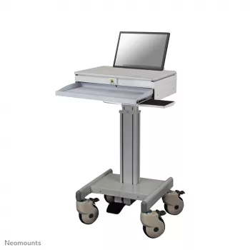 Neomounts MED-M100 mobilioji medicininė darbo stotelė - 17 colių - dujinė spyruoklė - užrakinama