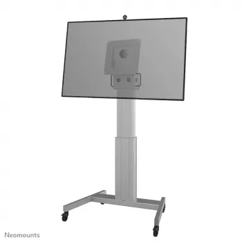 Neomounts NM-HUB2LIFTSILVER mobilus televizoriaus stovas iki 50 colių – motorizuotas