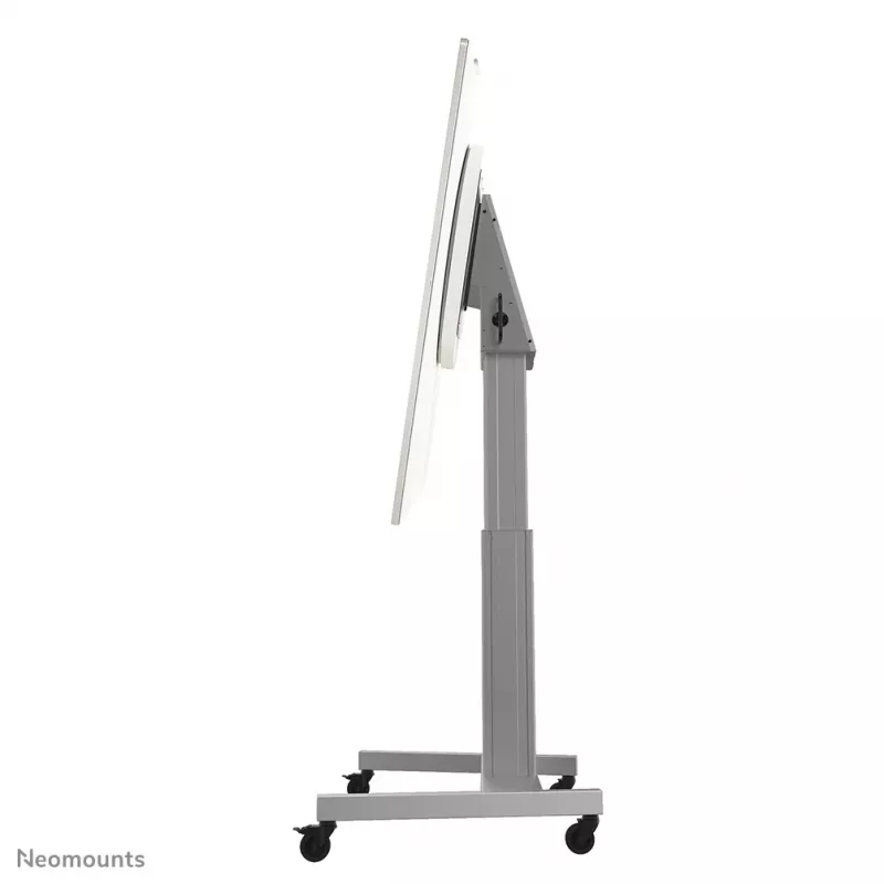 Neomounts NM-HUB2LIFTSILVER mobilus televizoriaus stovas iki 50 colių – motorizuotas
