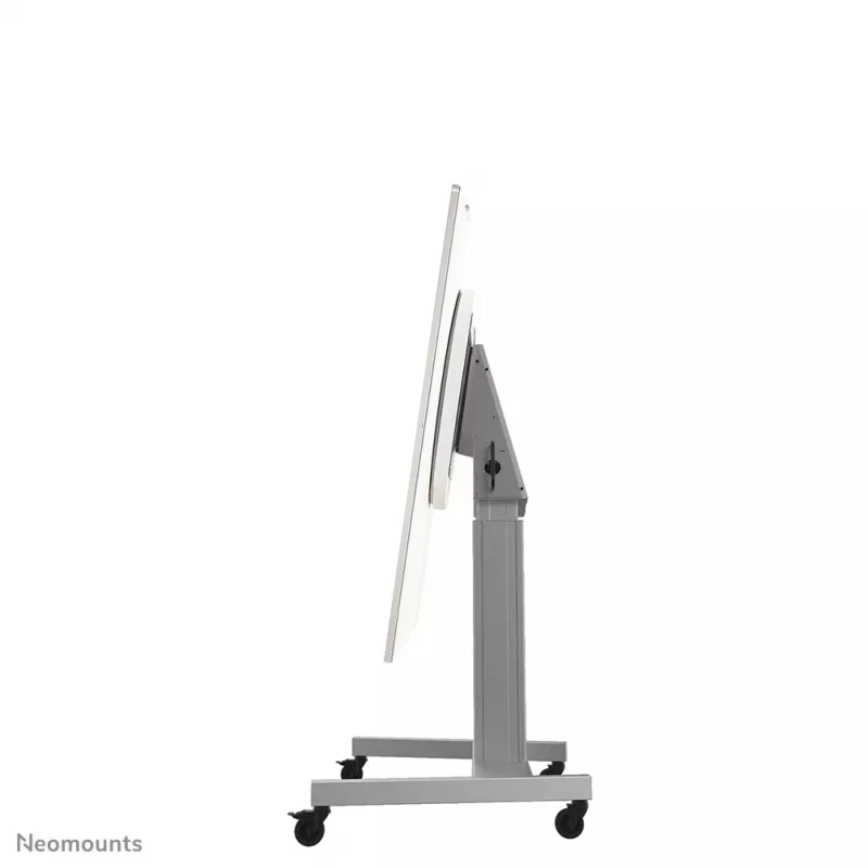 Neomounts NM-HUB2LIFTSILVER mobilus televizoriaus stovas iki 50 colių – motorizuotas