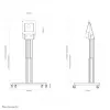 Neomounts NM-HUB2LIFTSILVER mobilus televizoriaus stovas iki 50 colių – motorizuotas