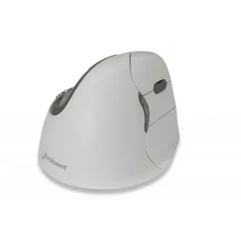 BakkerElkhuizen Evoluent 4 Bluetooth balta, dešinei rankai, vertikali, lazerinė, Bluetooth, 2600 DPI