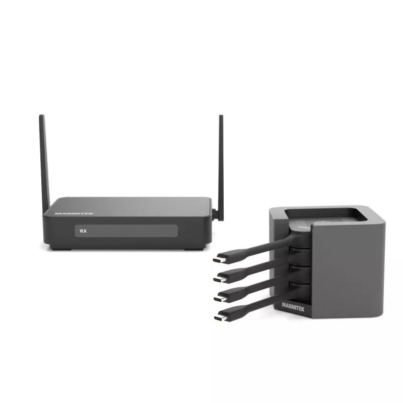 Marmitek Stream 4K Pro – Belaidė 4K HDMI prezentacijų sistema konferencijoms