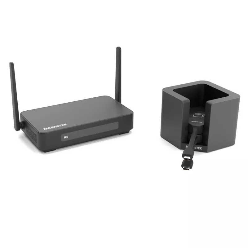 Marmitek Stream 4K Pro – Belaidė 4K HDMI prezentacijų sistema konferencijoms