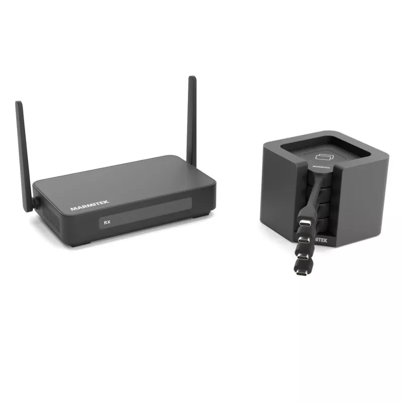 Marmitek Stream 4K Pro – Belaidė 4K HDMI prezentacijų sistema konferencijoms