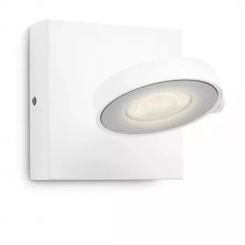 Paviršinis LED prožektorius Signify Philips Dimmable Clockwork 6.5W, 500 lm, 2700 K, IP20, Baltas
