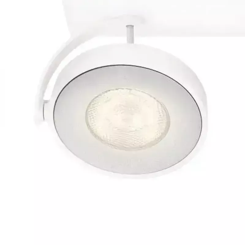Philips WarmGlow LED Clockwork lubinis/sieninis prožektorius 4x LED, 18W, 2700K, 2000 lm, reguliuojamas, IP20, baltas