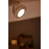 Philips WarmGlow LED Clockwork lubinis/sieninis prožektorius 4x LED, 18W, 2700K, 2000 lm, reguliuojamas, IP20, baltas