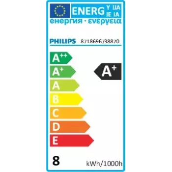 Philips Master LED ExpertColor LED lemputė šalta balta 4000 K 6.5 W GU5.3