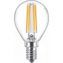 Philips LED kaitrinė žvakė skaidri 60W P45 E14 6.5W šilta balta 806lm