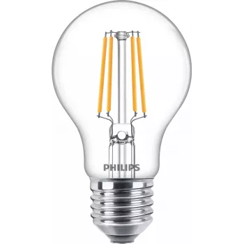 Philips LED kaitrinė lemputė skaidri 40W A60 E27 x3, 4.3 W, 40 W, E27, 470 lm, 15000 h, Šilta balta