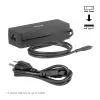 CLUB 3D USB-C 140W nešiojamojo kompiuterio įkroviklis, GaN, 1 m laidas, juodas