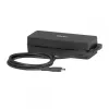 CLUB 3D USB-C 140W nešiojamojo kompiuterio įkroviklis, GaN, 1 m laidas, juodas