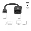 USB-C į HDMI 2.1 adapteris Club 3D CAC-2505 — 8K@60Hz, USB Type-C į HDMI + USB, 0,12 m