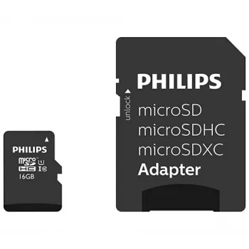 Philips FM16MP45B/00 atminties kortelė 16 GB MicroSDHC UHS-I Class 10