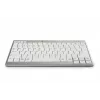 BakkerElkhuizen UltraBoard 950 Wireless US Qwerty, Mini, belaidė, Bluetooth, žirklinis jungiklis, QWERTY, šviesiai pilka, balta