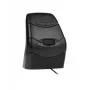 BakkerElkhuizen DXT 3 vertikali pelė, ambidekstrinė, optinė, USB Type-C, 2400 DPI, juoda