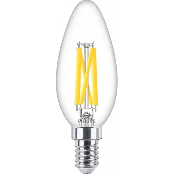Philips Filament Candle Clear 60W B35 E14 LED lempa, 5.9 W, 60 W, E14, 806 lm, 15000 h, Šilta šviesa