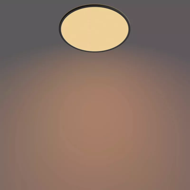 Lubinis šviestuvas Philips Functional Super Slim 22 W juodas LED apvalus