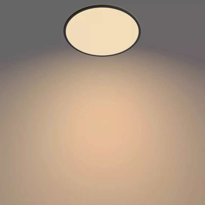 Lubinis šviestuvas Philips Functional Super Slim 22 W juodas LED apvalus