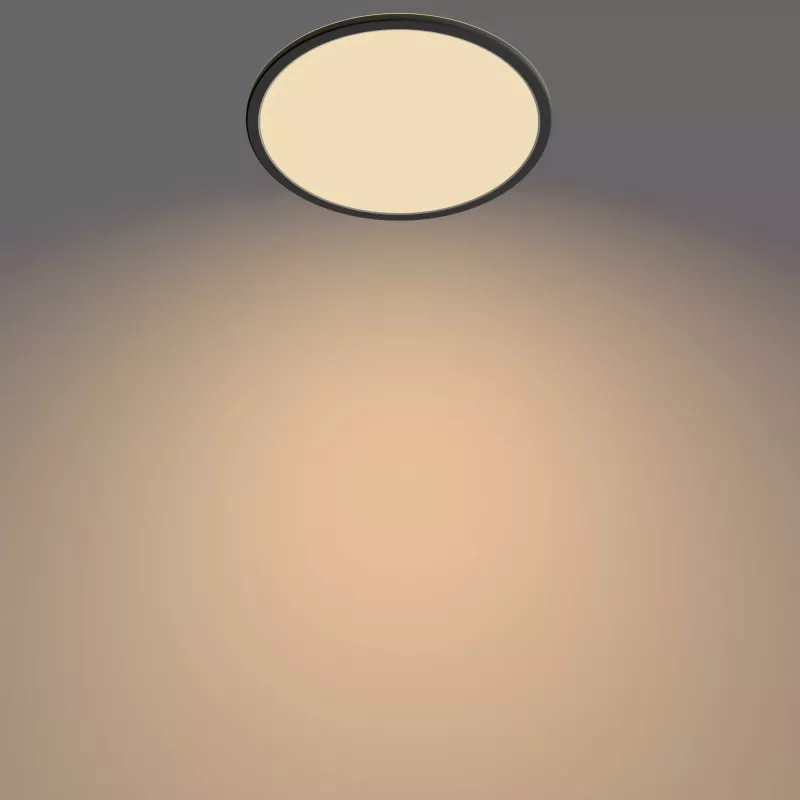 Philips Funkciniai Lubiniai Šviestuvai 18W 2700K 1500 lm Dimmable Paviršiniai LED Juodi