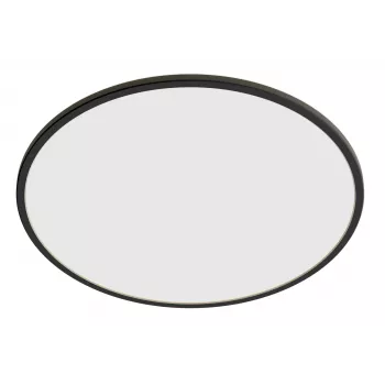 Lubinis šviestuvas Philips Superslim 15W LED, 4000K, IP54, 250×250 mm, juodas/baltas