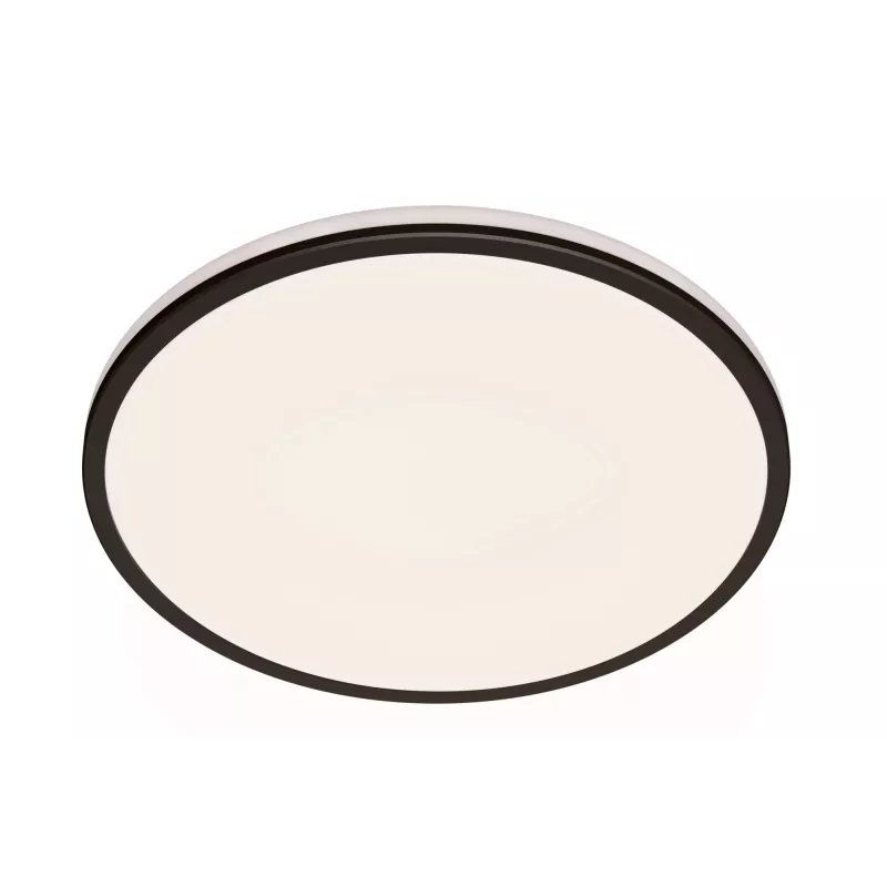 Philips Ozziet 36 W LED lubinis šviestuvas, apvalus 500×55 mm, juodas, nekeičiamas LED modulis
