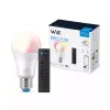 WiZ išmanioji lemputė 8W (atitinka 60W) A60 E27 x1 + nuotolinio valdymo pultelis, Wi-Fi/Bluetooth, balta