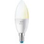 WiZ Candle 40 W C37 E14 x2 protinga lemputė, Wi-Fi/Bluetooth, balta