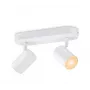 WiZ IMAGEO 2x reguliuojamas prožektorius, išmanus lubinis šviestuvas, Wi-Fi/Bluetooth, baltas, Wi-Fi 4 (802.11n), 802.11b, 802.11g, LED, metalas