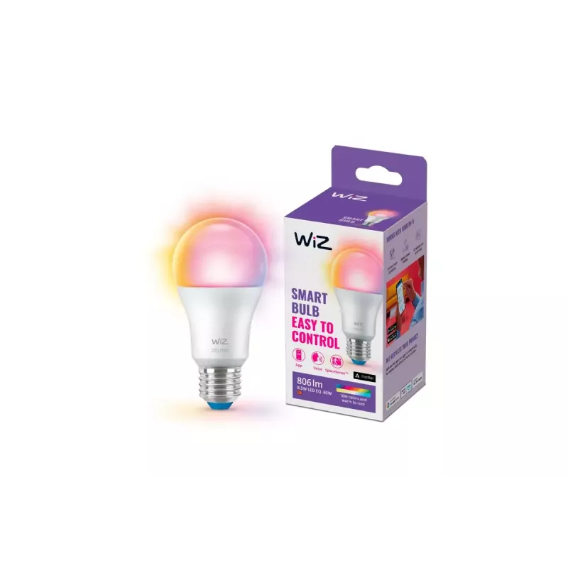 Išmanioji lemputė WiZ Bulb 8.8 W E27 balta, energijos klasė F