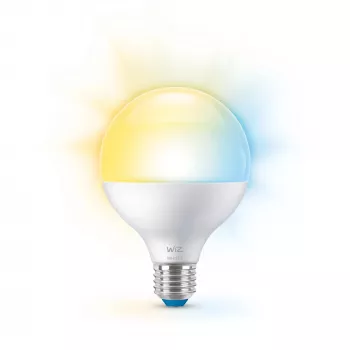 WiZ Globe 75W G95 E27 protinga lemputė, Wi-Fi/Bluetooth, balta, LED, E27