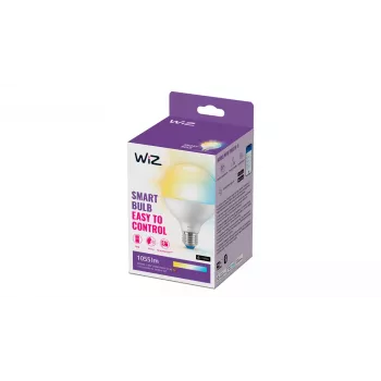 WiZ Globe 75W G95 E27 protinga lemputė, Wi-Fi/Bluetooth, balta, LED, E27