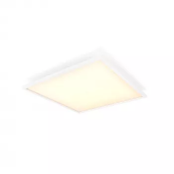 Philips Aurelle kvadratinis lubinis šviestuvas, išmanus LED, Bluetooth/Zigbee, baltas, aliuminis