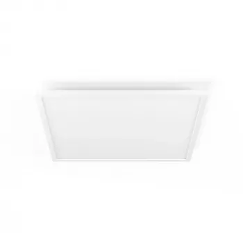 Philips Aurelle kvadratinis lubinis šviestuvas, išmanus LED, Bluetooth/Zigbee, baltas, aliuminis