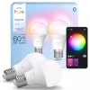 Philips Hue White and colour ambience Essential A60 – E27 išmanioji lemputė – 806 lm – 8W – 2 vnt. pakuotė