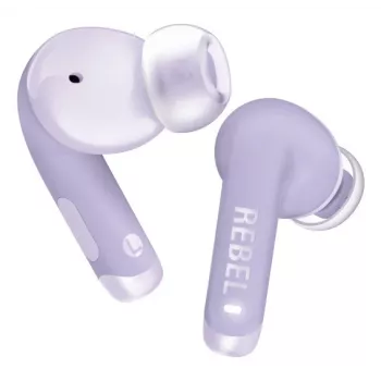 Hama Twins Fuse 2 belaidės ausinės TWS, į ausį, skambučiams/muzikai, USB Type-C, Bluetooth, alyvinė