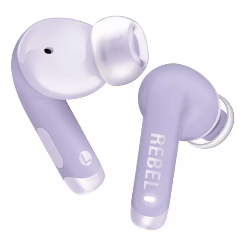 Hama Twins Fuse 2 belaidės ausinės TWS, į ausį, skambučiams/muzikai, USB Type-C, Bluetooth, alyvinė