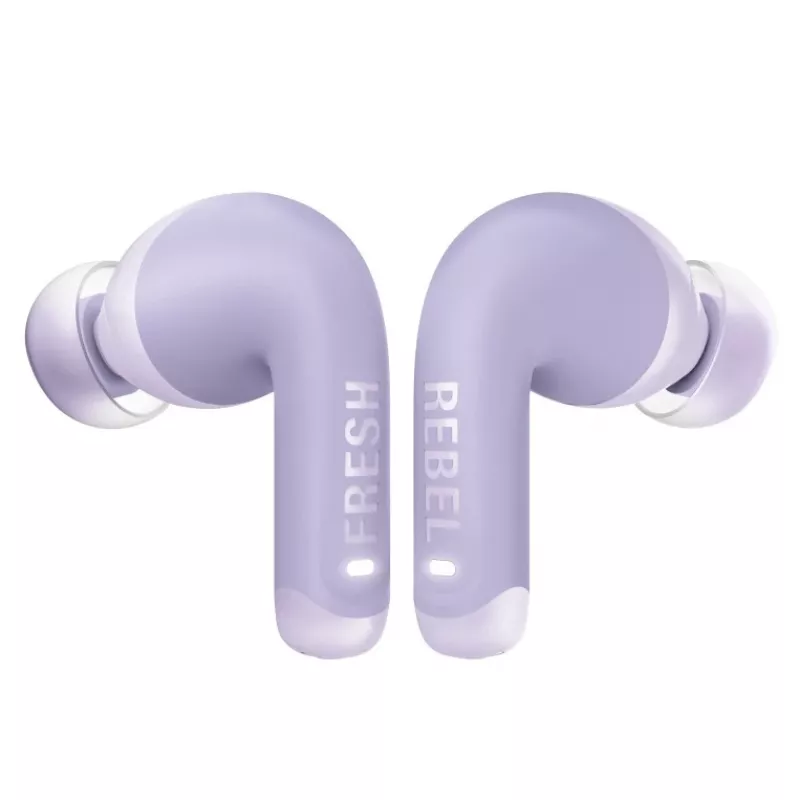 Hama Twins Fuse 2 belaidės ausinės TWS, į ausį, skambučiams/muzikai, USB Type-C, Bluetooth, alyvinė