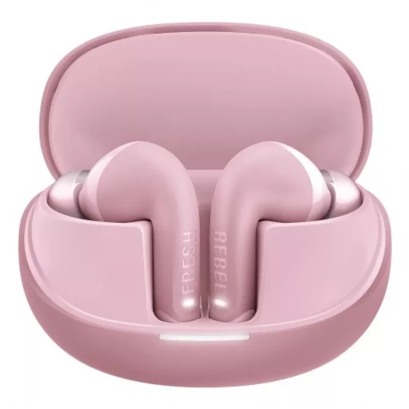 Hama Twins Fuse 2 belaidės ausinės True Wireless Stereo (TWS) rausvos spalvos