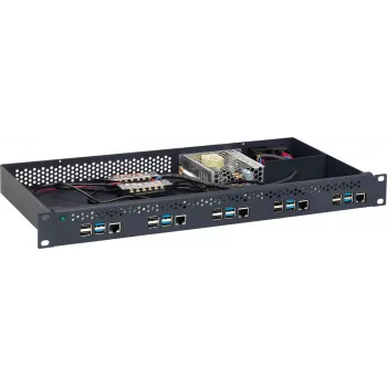 Rackmount.IT RM-PI-T1 tvirtinimo rinkinys juodas