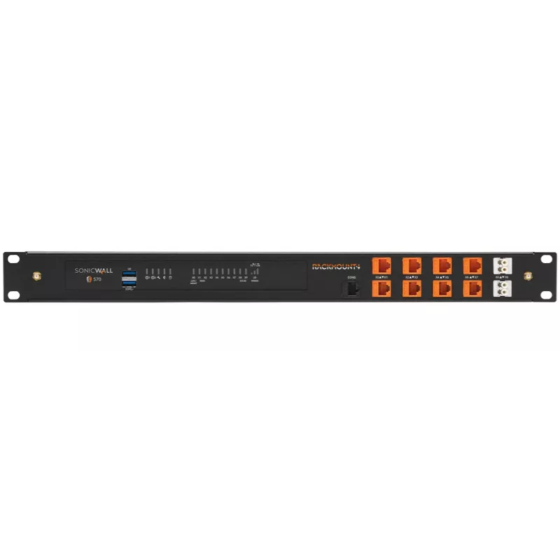 Rackmount IT RM-SW-T12 1U montažinis rinkinys, skirtas SonicWall TZ570W